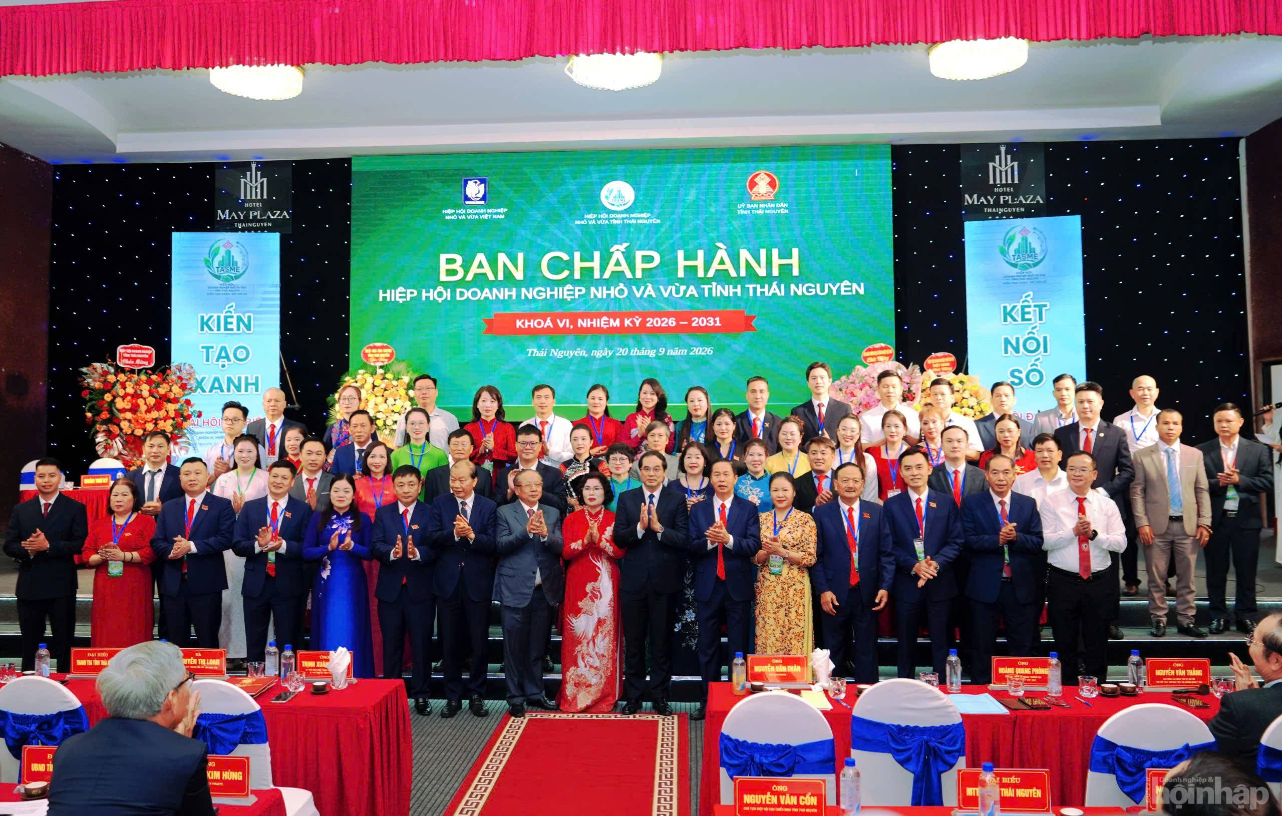 Hiệp hội DNNVV tỉnh Thái Nguyên vào nhiệm kỳ mới - “Tự chủ – Đoàn kết – Hành động – Đổi mới”